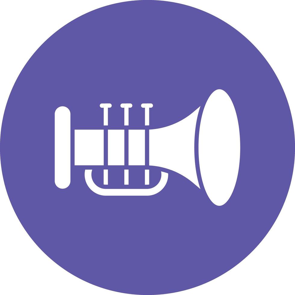 Vector Design Trumpet Icon Style