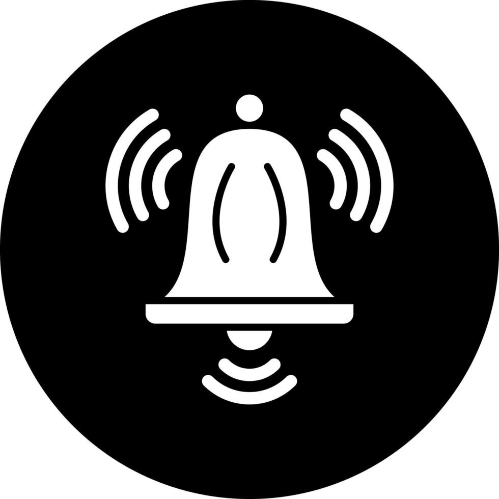 Ring Bell Vector Icon Style