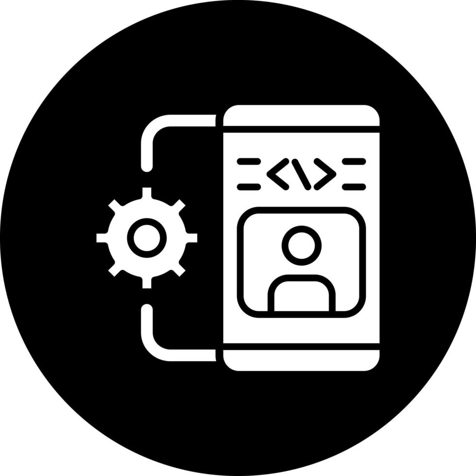 Mobile App Vector Icon Style