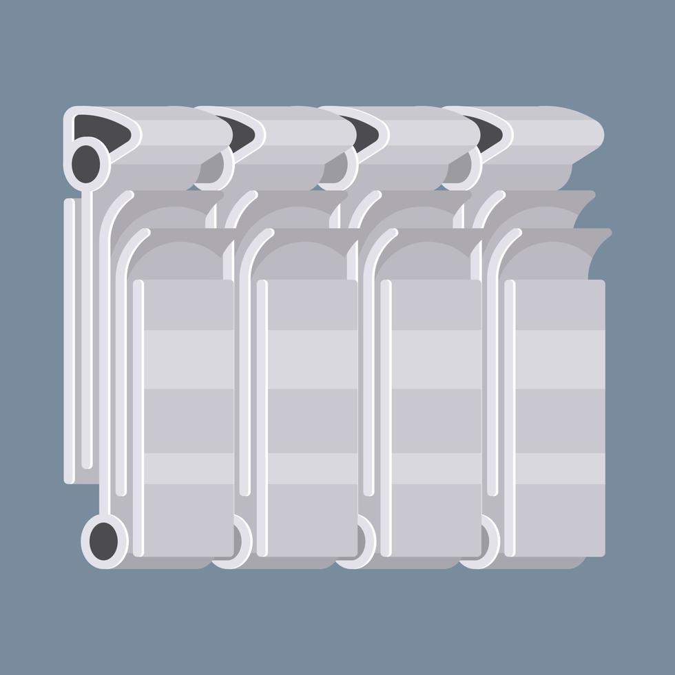 Vector Image Of Heating Radiator