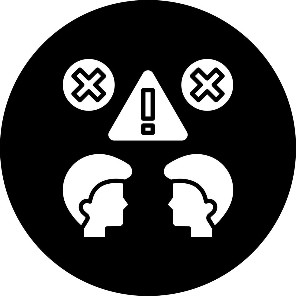 Contact Limit Vector Icon Style
