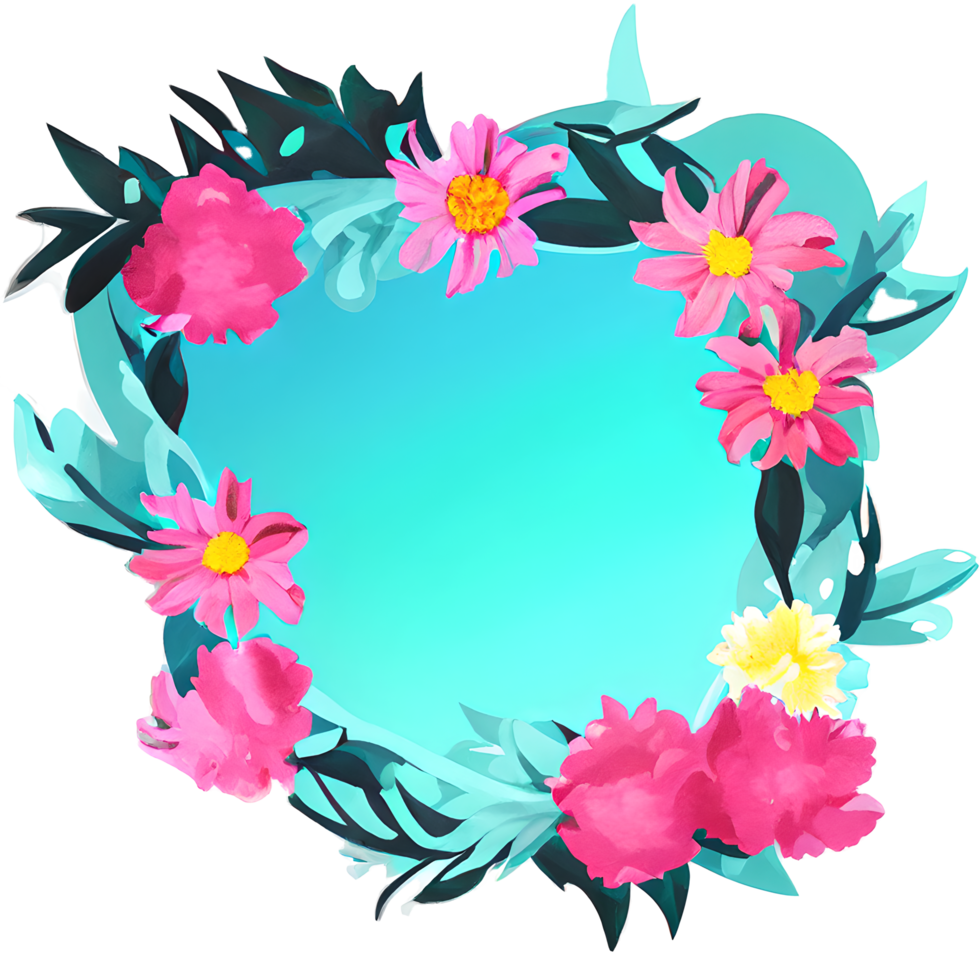 watercolor flower cute color pastel png