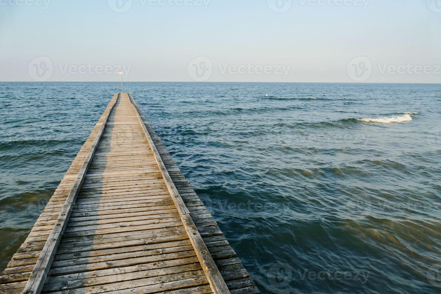 Scenic coastal view photo