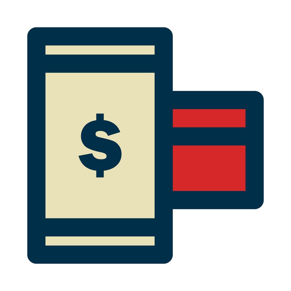 pay of shopping day fill icon style vector