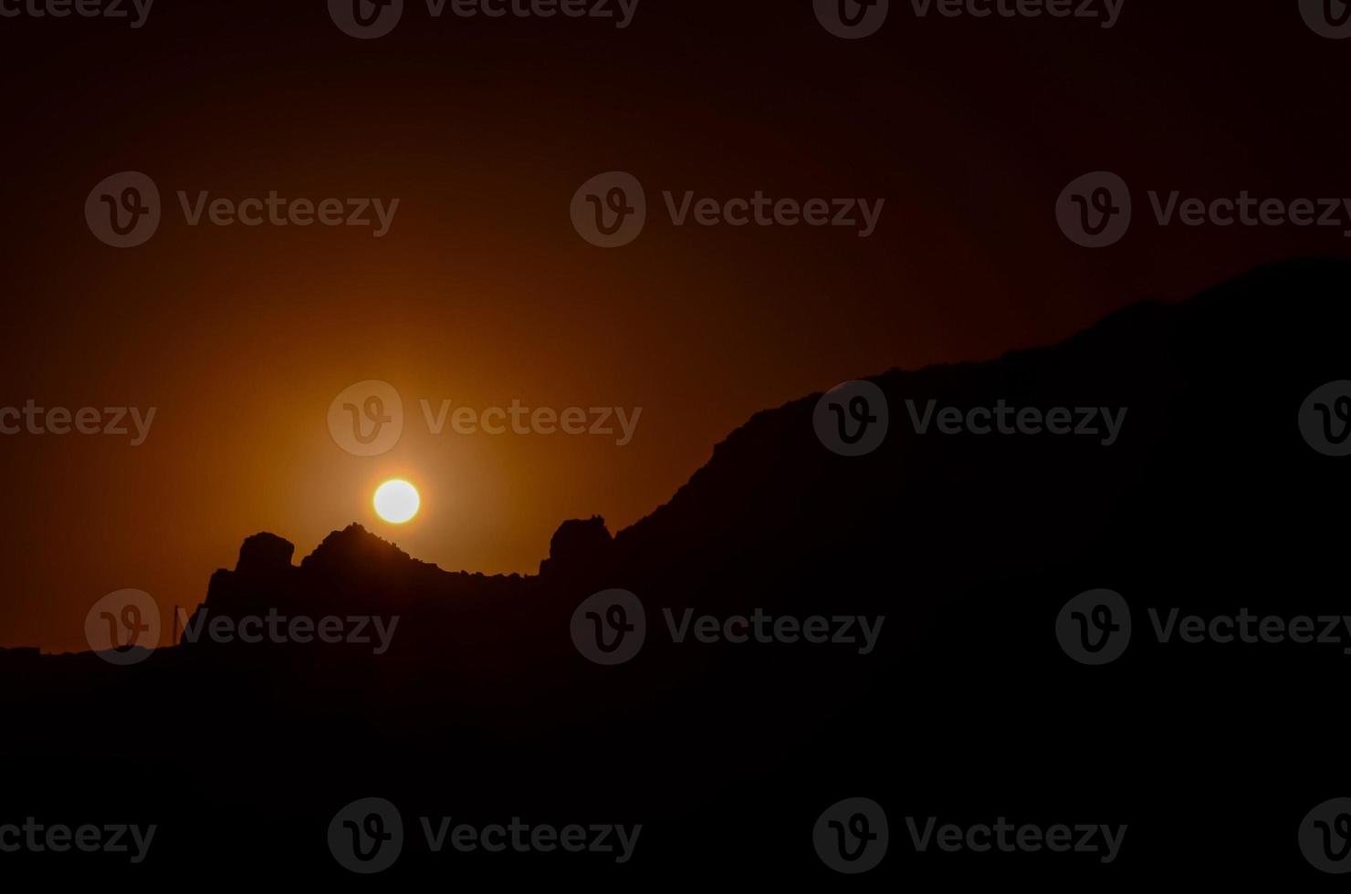 A beautiful sunset view photo