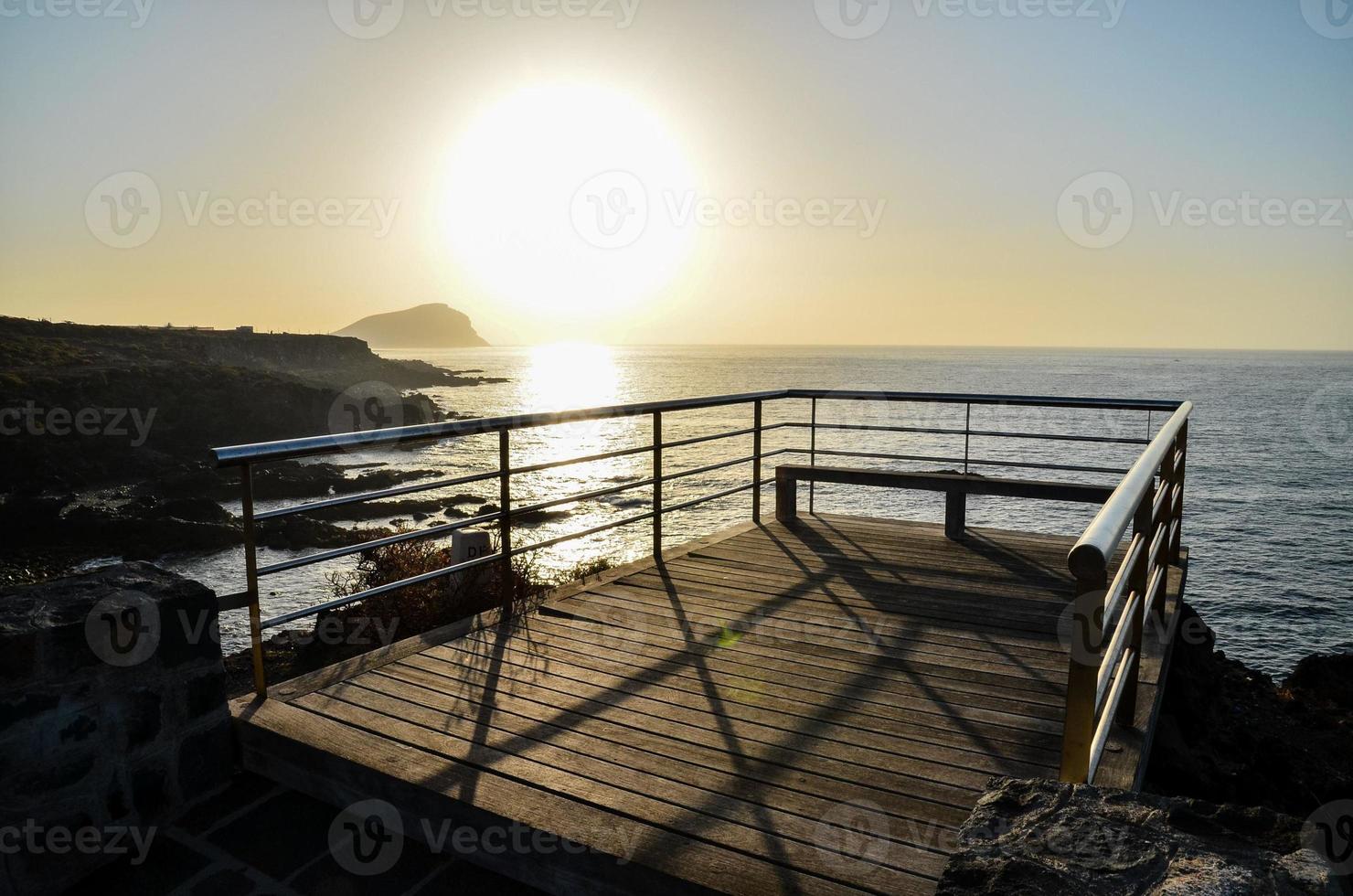 A beautiful sunrise view photo