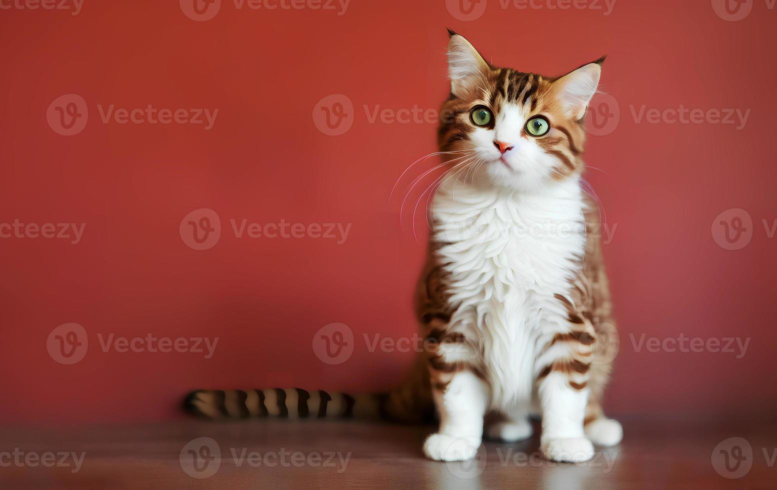 cat vibrant cute loveable beautiful 22640892 Stock Photo at