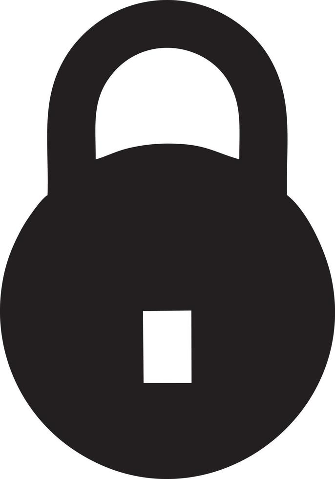 Lock security icon symbol vector image. Illustration of the key secure access system vector design. EPS 10