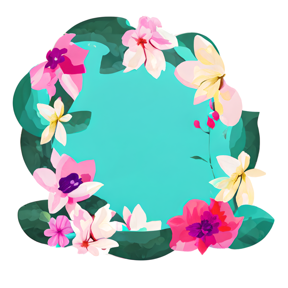 watercolor flower cute color pastel png