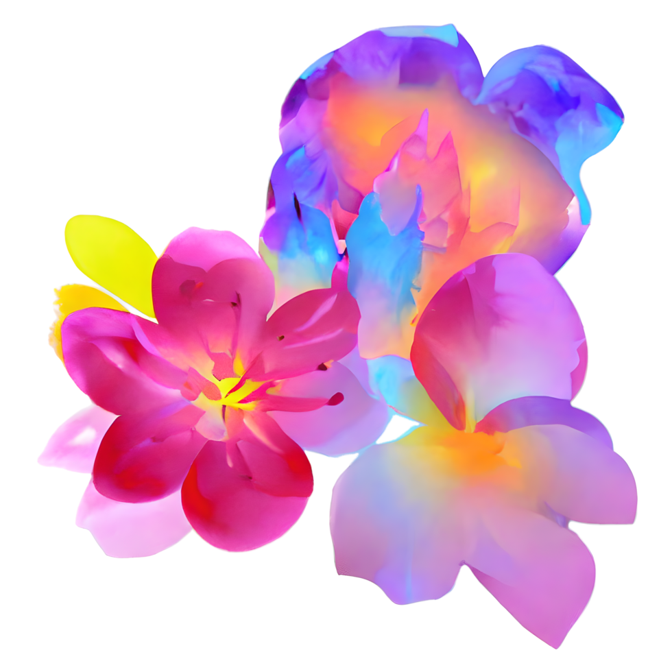 acquerello fiore carino colore pastello png