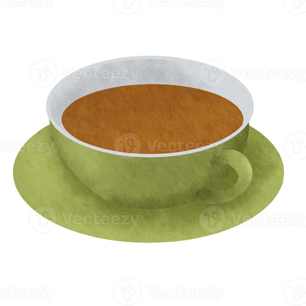 un taza de caliente té png