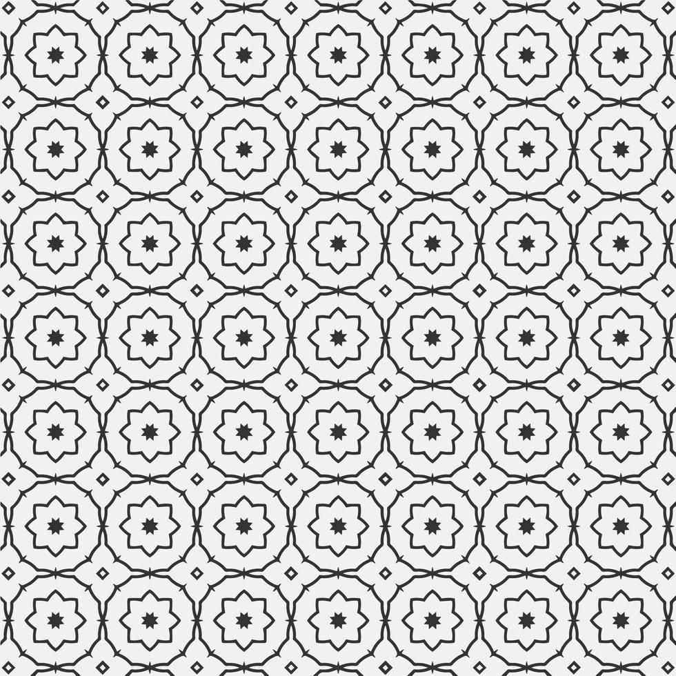 vector coloring geometric flower shapes and pattern background