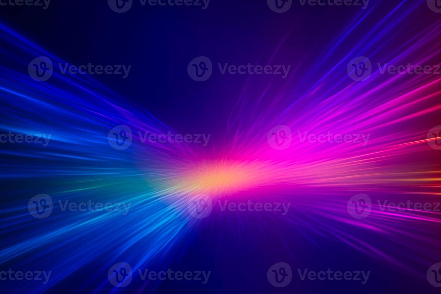 Colorful light burst and laser pointer for a modern abstract background with fast colors in the style of dark sky blue with copy space photo