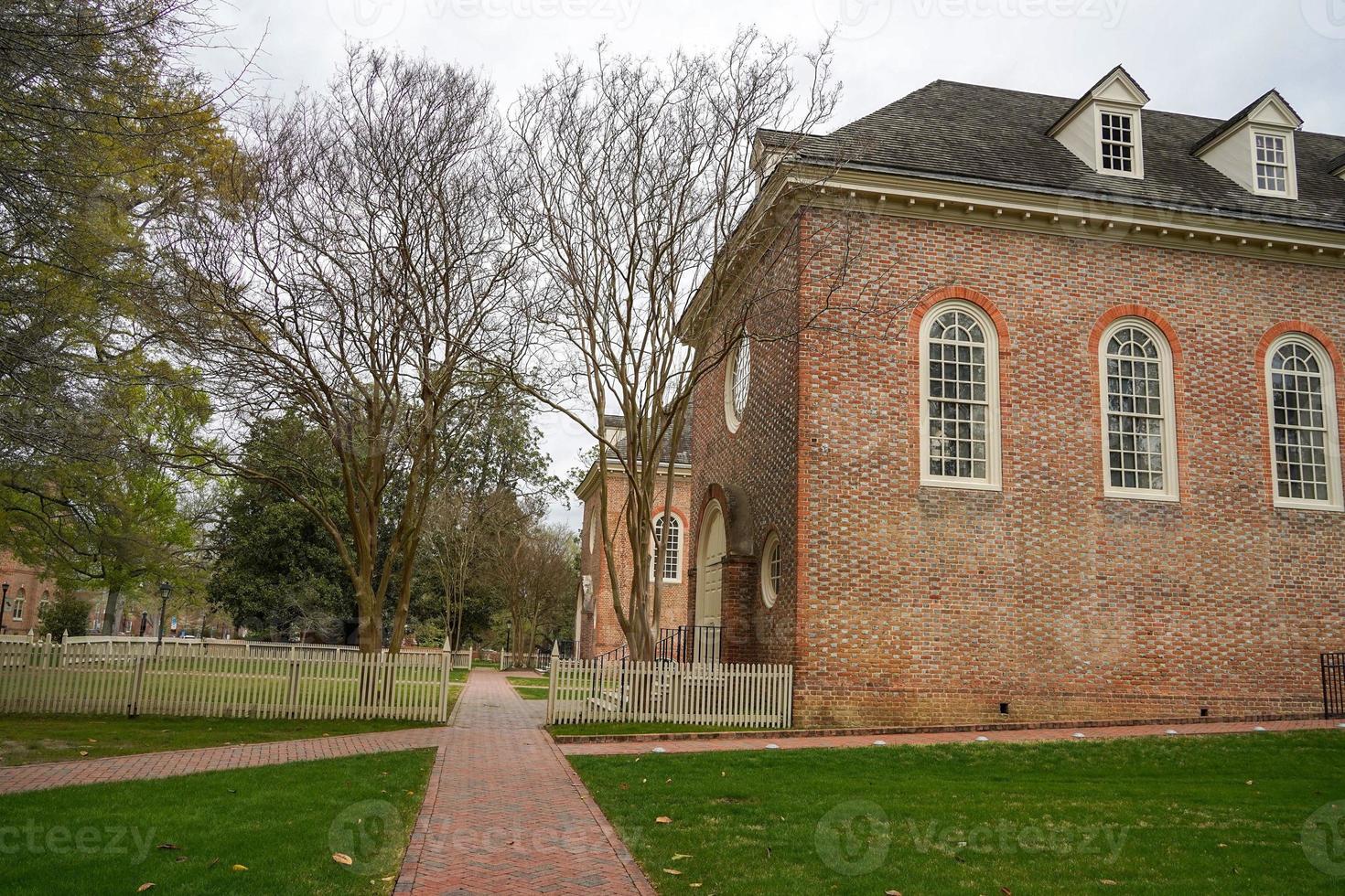 william and mary university chartered in 1693 in Williamsburg. photo