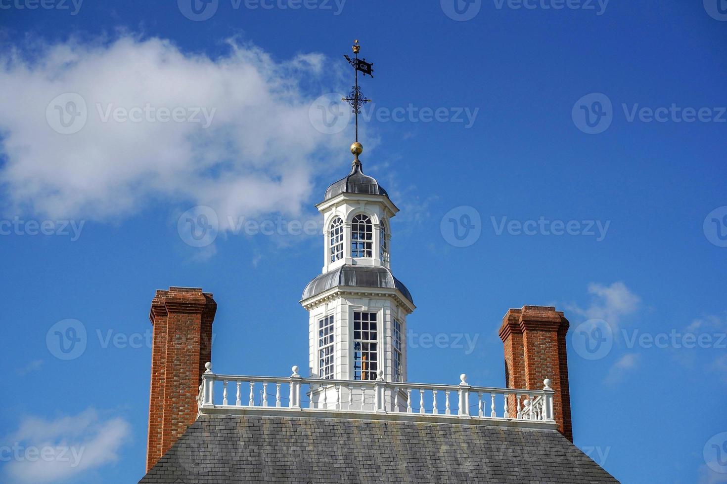governor building Williamsburh Virgina historical houses photo