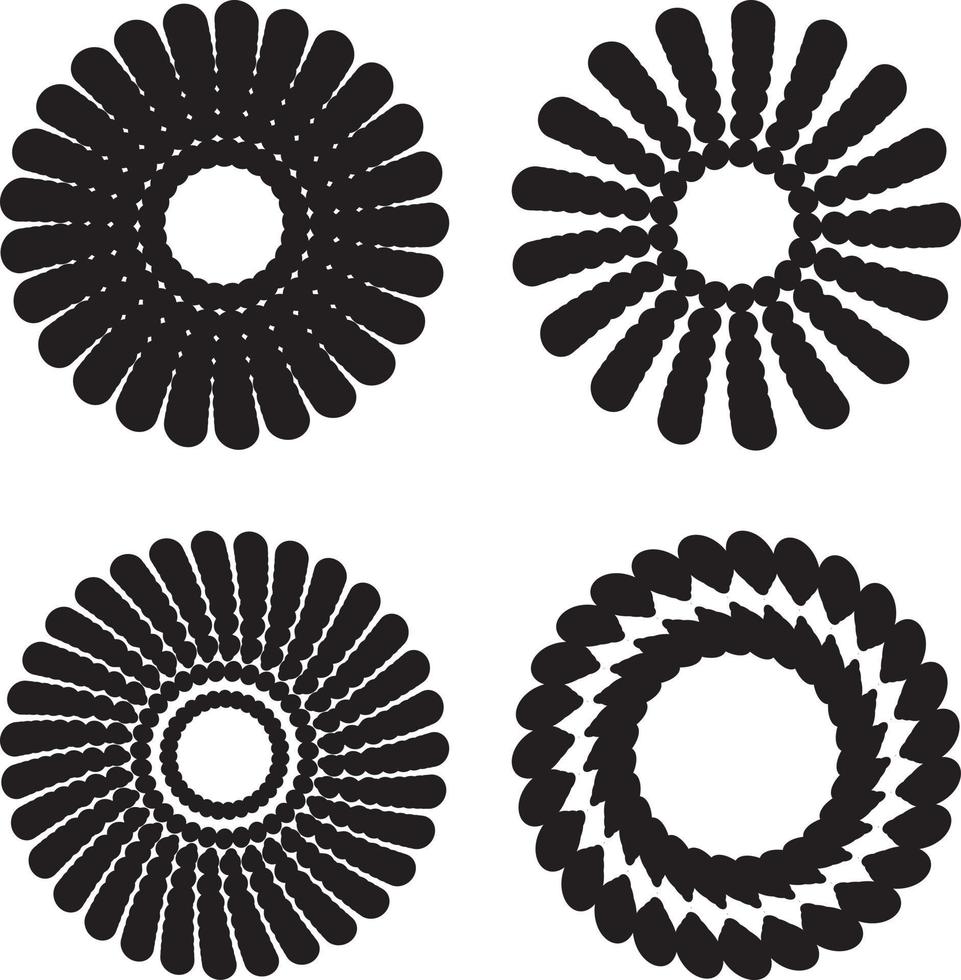 Retro Decorative Design Elements vector