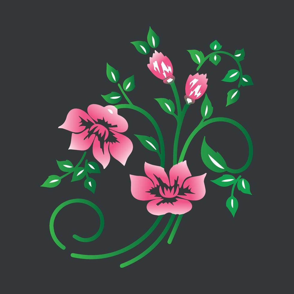 wall flower design template vector illustration. 22643674 Vector Art at wall flower design template vector illustration. 22643674 Vector Art at