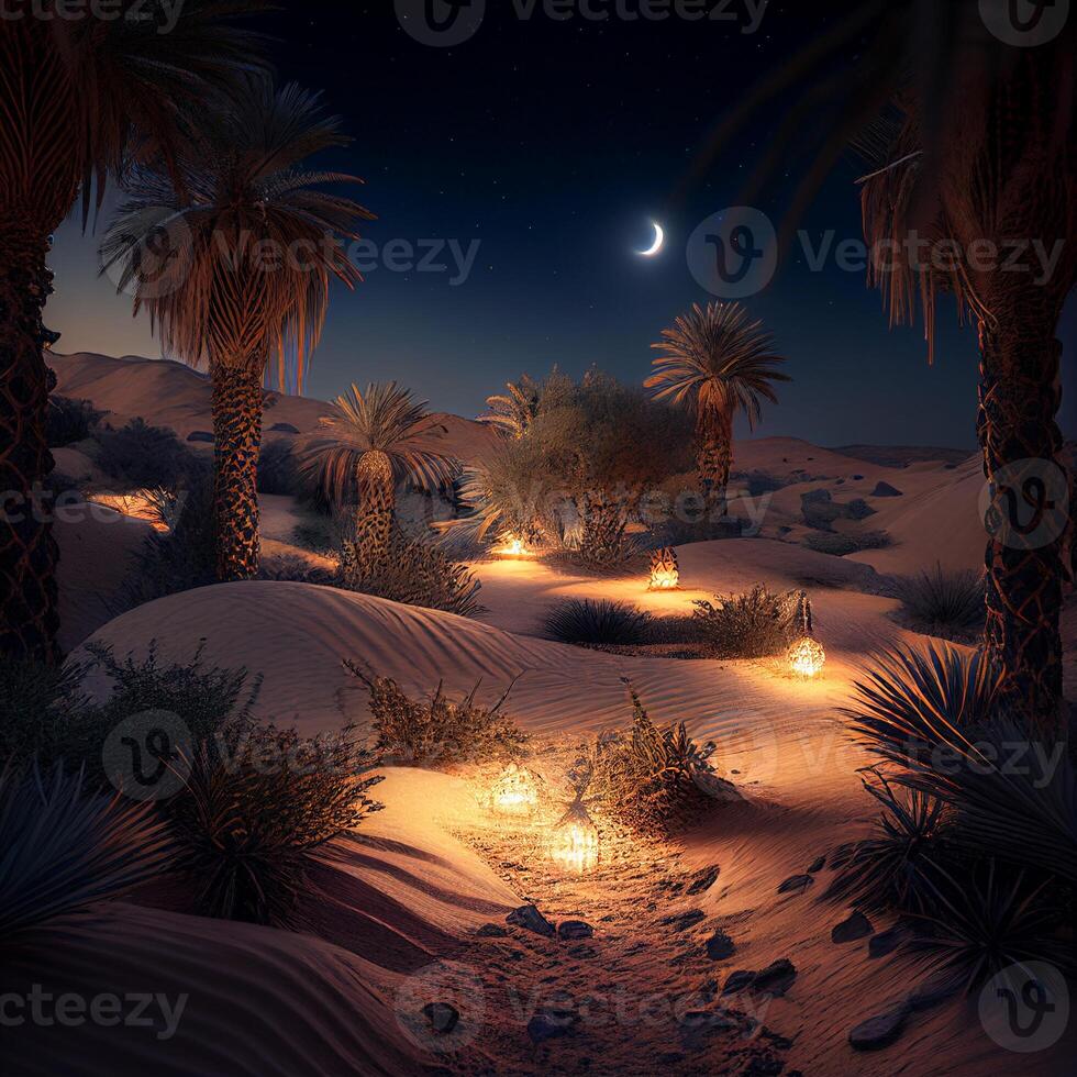 ramadan background of photo