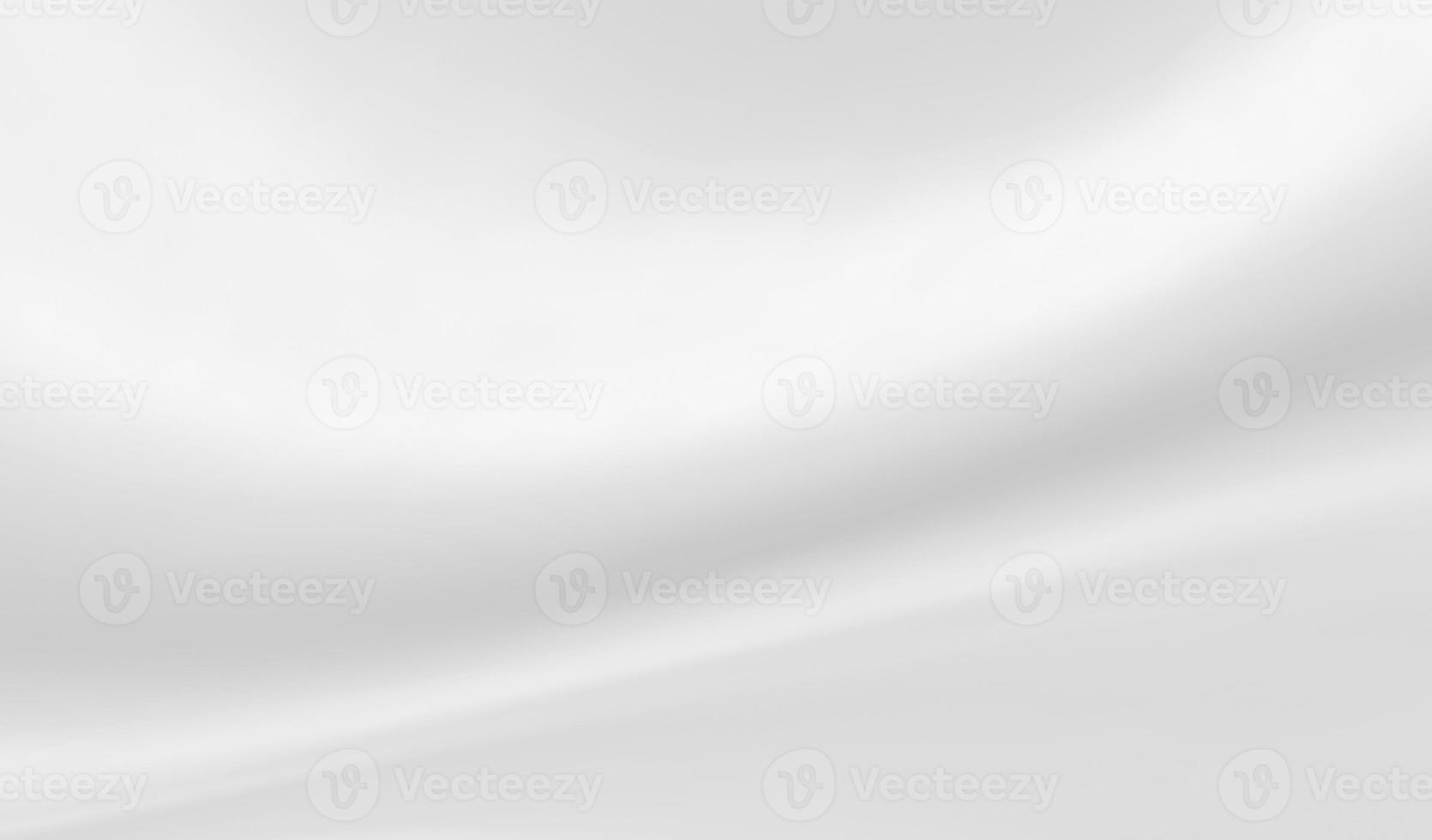 Abstract white fabric texture with soft wave background photo