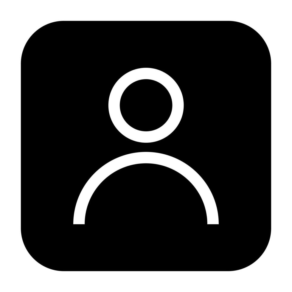Profile icon. user sign. vector