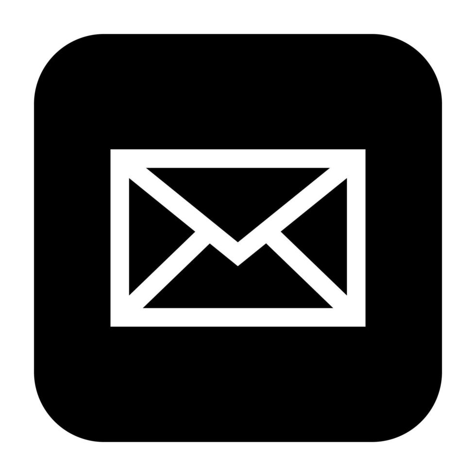 Email envelope icon. vector