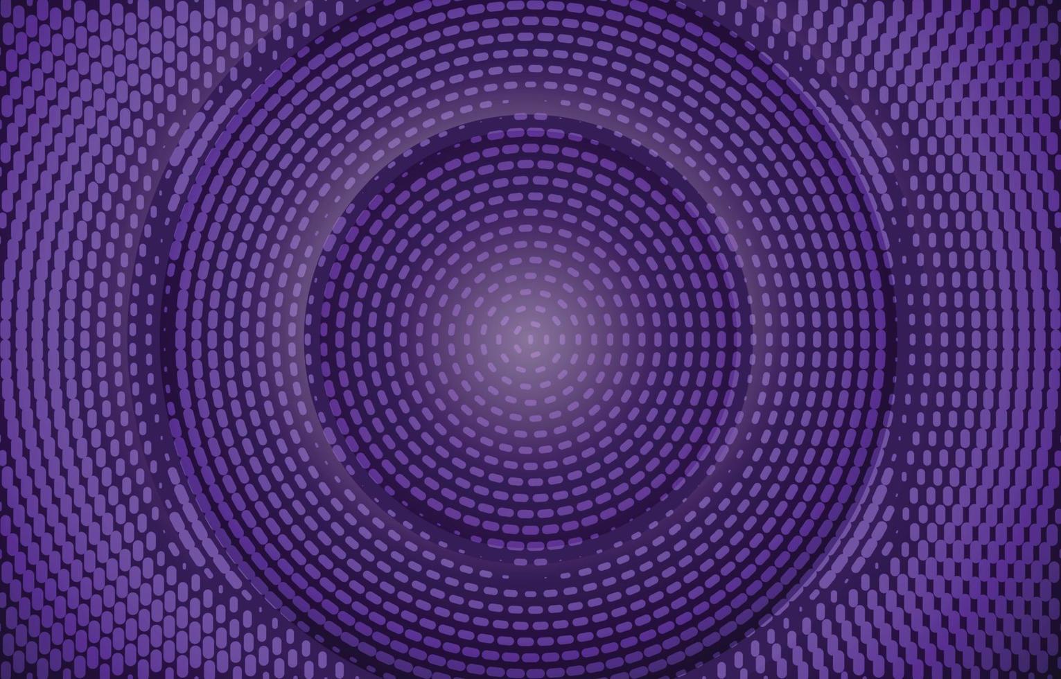 Purple Radial Halftone Background vector