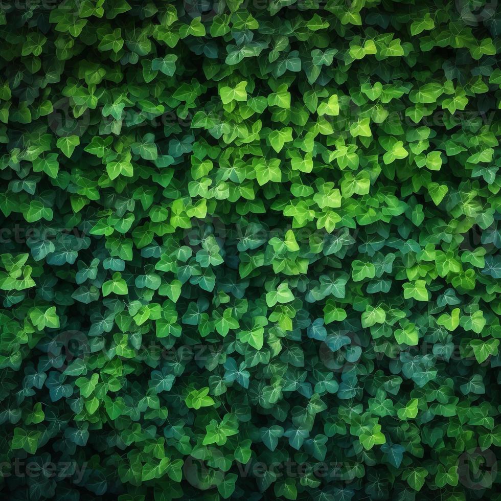 Tropical green leaves background. Generate Ai photo