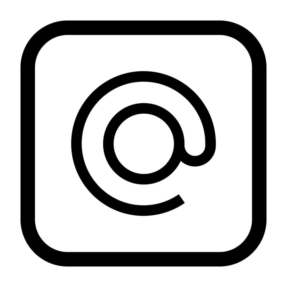 At line icon. vector