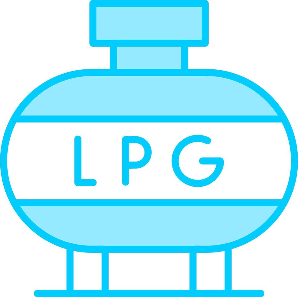 Liquefied Petroleum Gas Vector Icon