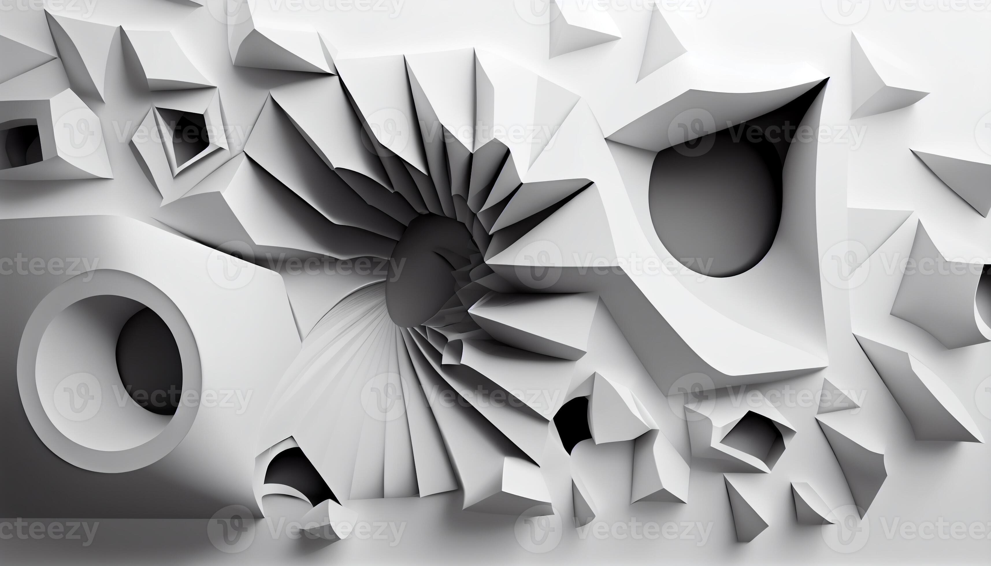 Abstract 3D White Background. Generate Ai. 22646746 Stock Photo at Vecteezy