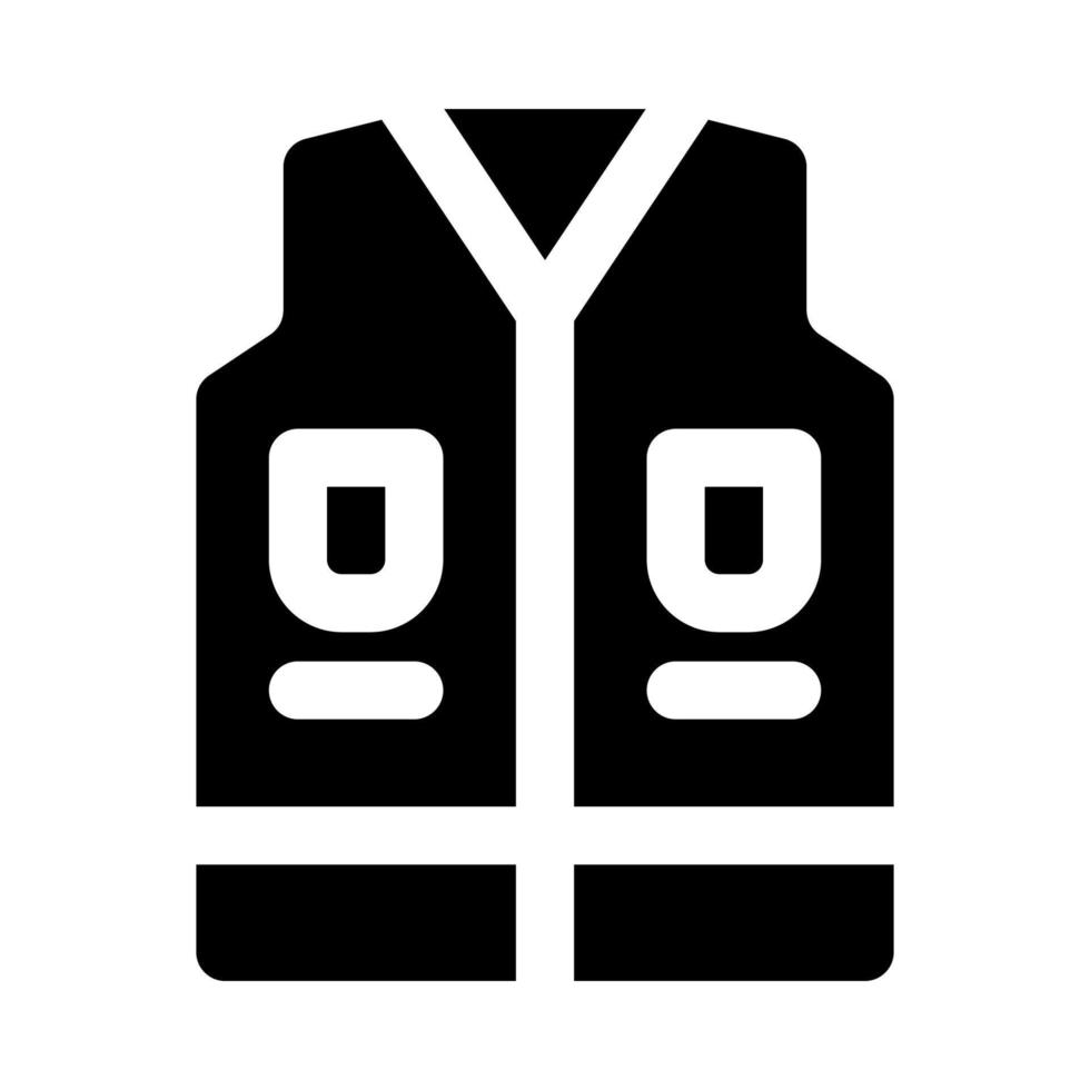 vest icon for your website, mobile, presentation, and logo design. vector