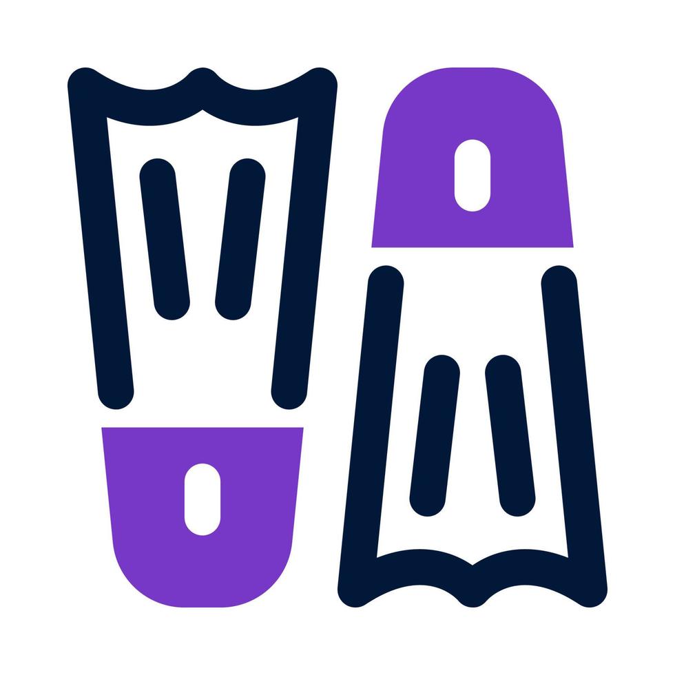 flippers icon for your website, mobile, presentation, and logo design. vector