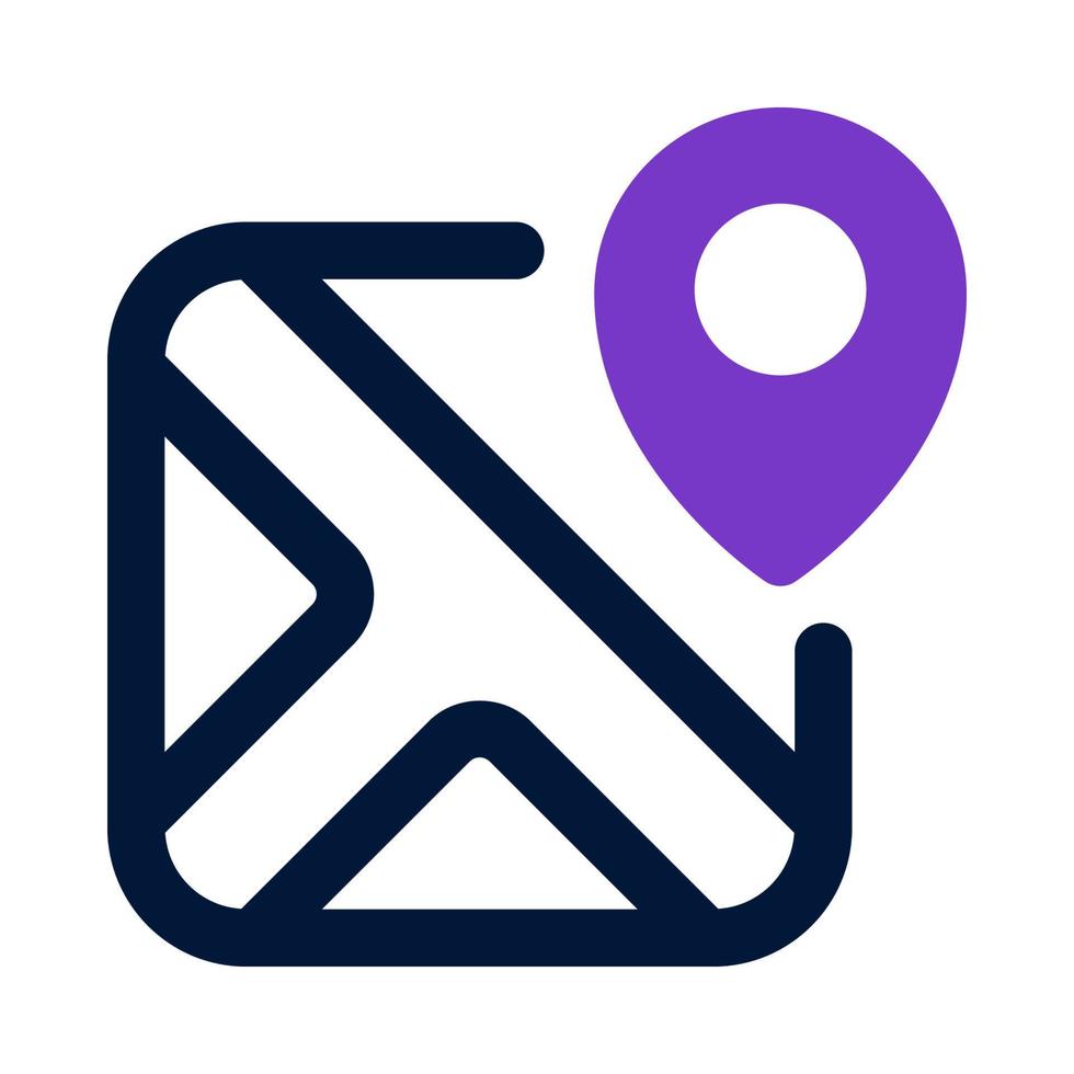 map icon for your website, mobile, presentation, and logo design. vector