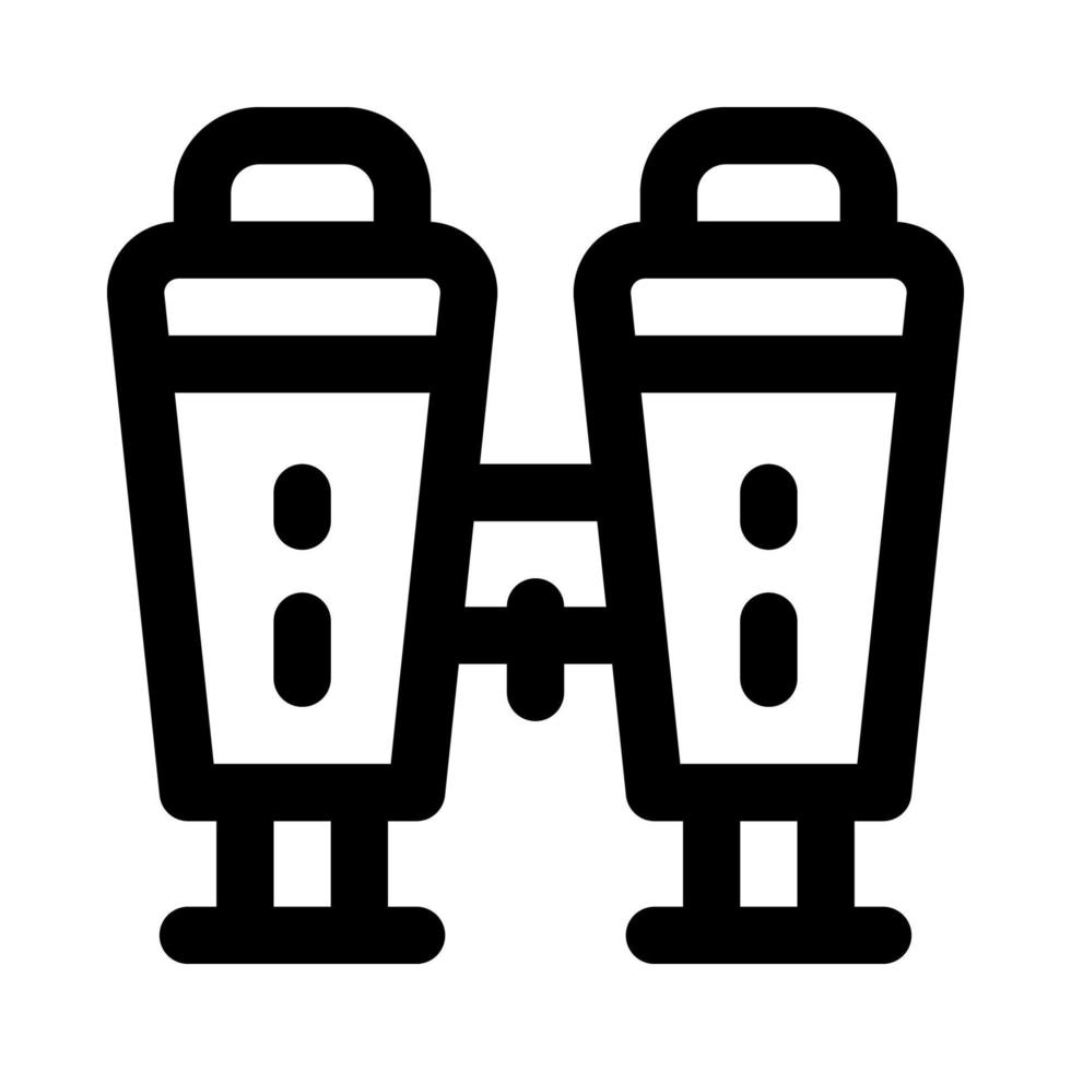 binocular icon for your website, mobile, presentation, and logo design. vector