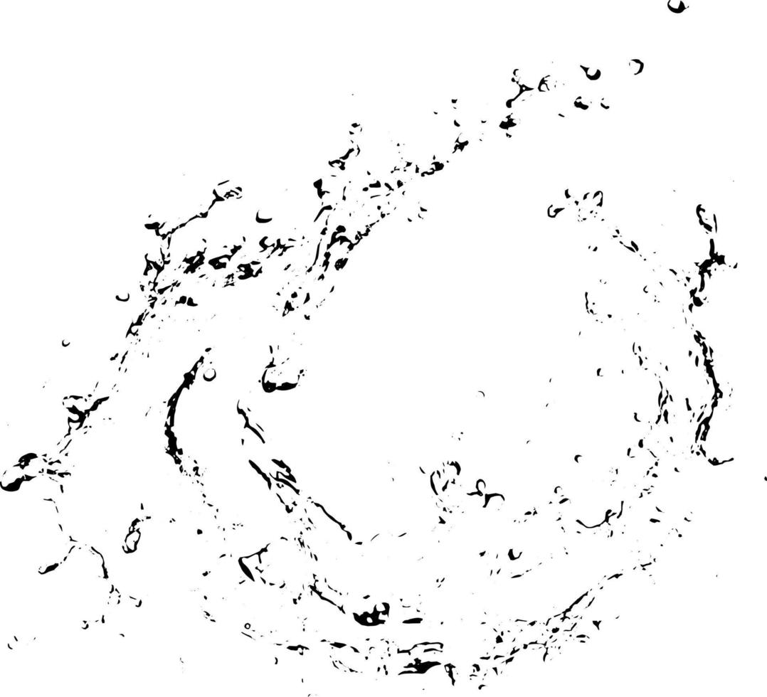 Rustic grunge vector texture with grain and stains. Abstract noise background. Weathered surface.