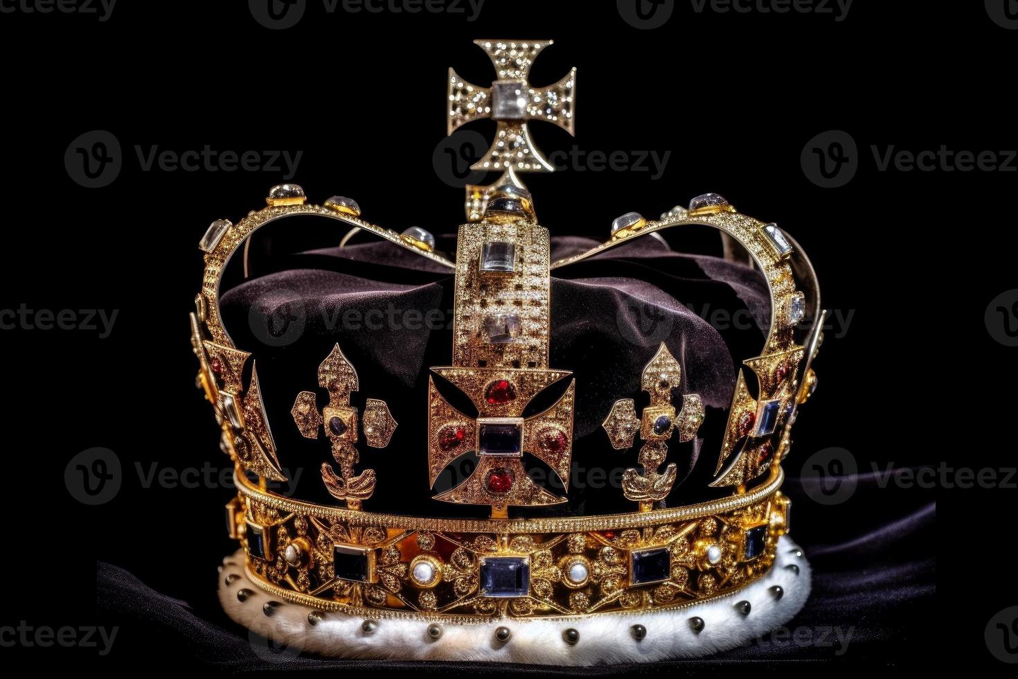 Britain crown. Generate Ai photo