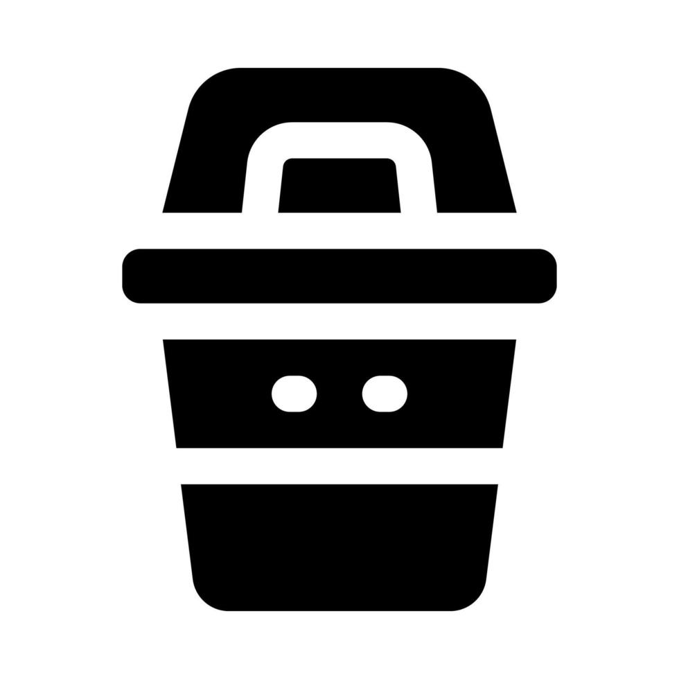 trash icon for your website, mobile, presentation, and logo design. vector