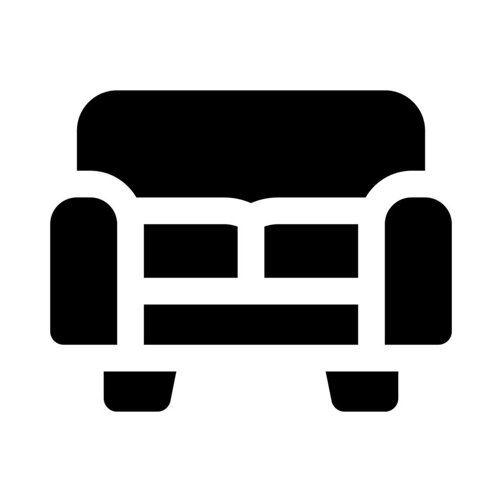 sofa icon for your website, mobile, presentation, and logo design. vector