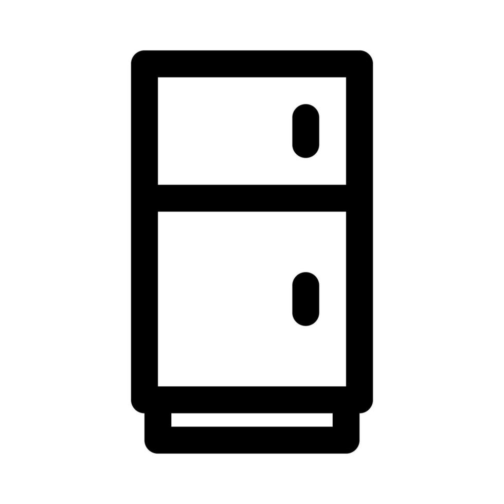 fridge icon for your website, mobile, presentation, and logo design. vector