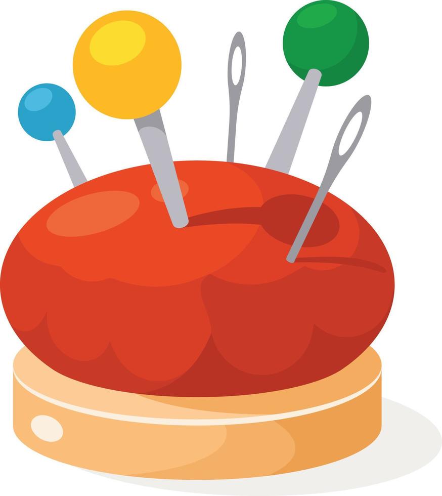 Vector Graphics Of A Pillow For Needles