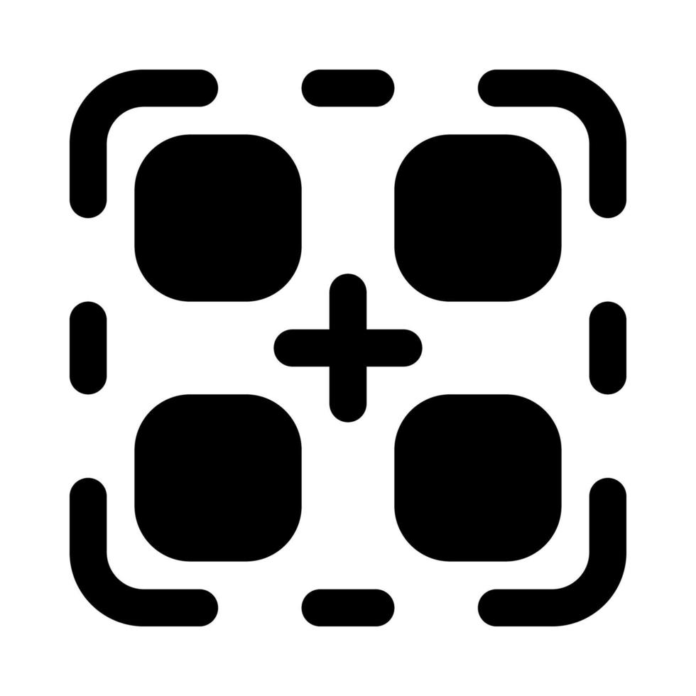 qr code icon for your website, mobile, presentation, and logo design. vector