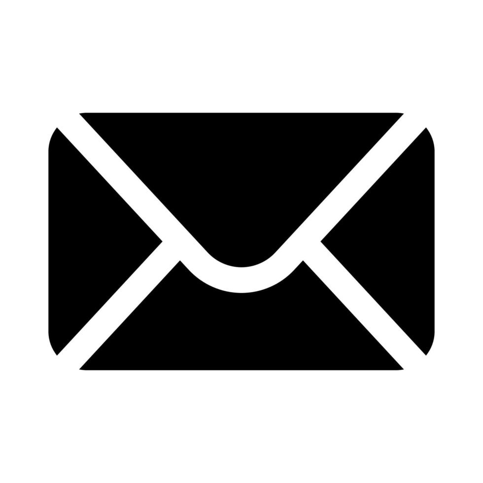 icono de correo electrónico para su sitio web, móvil, presentación y diseño de logotipo. vector