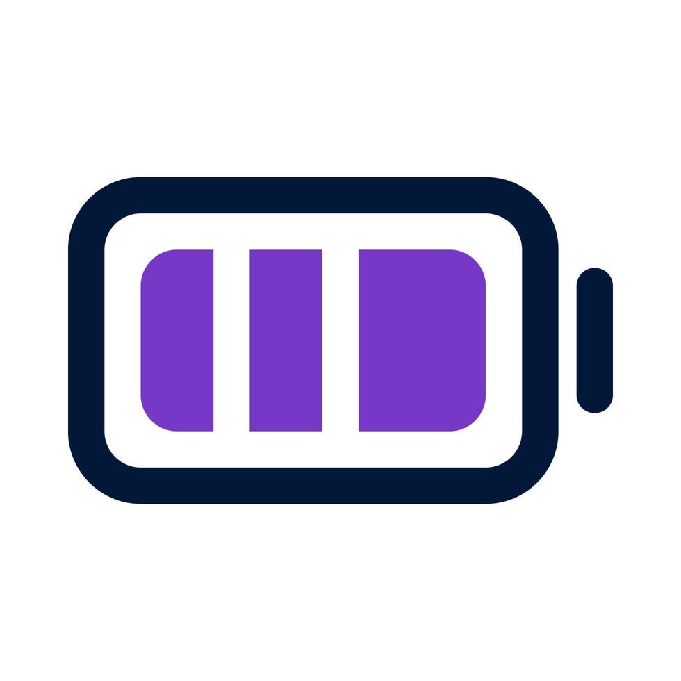 battery icon for your website, mobile, presentation, and logo design. vector