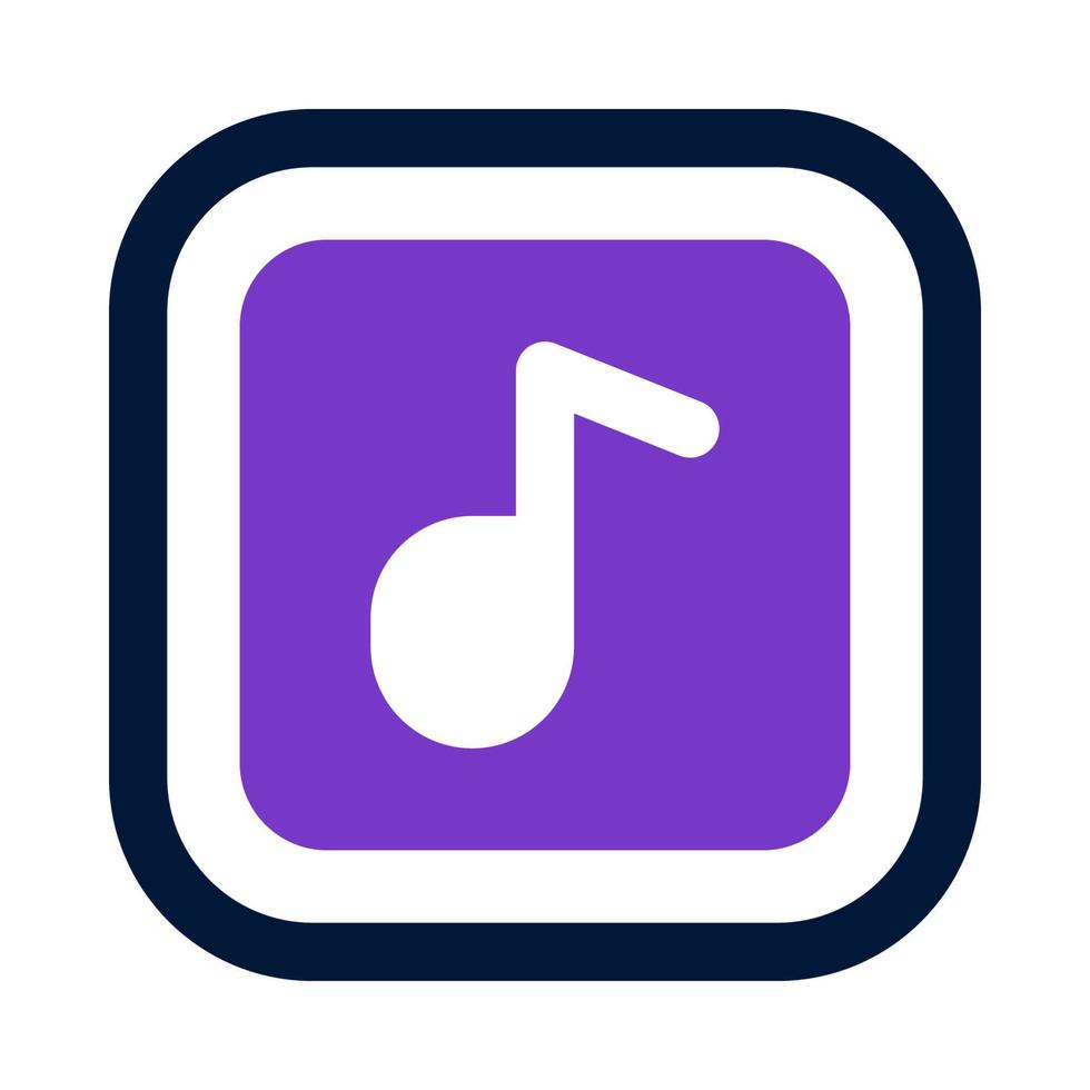 música icono para tu sitio web, móvil, presentación, y logo diseño. vector