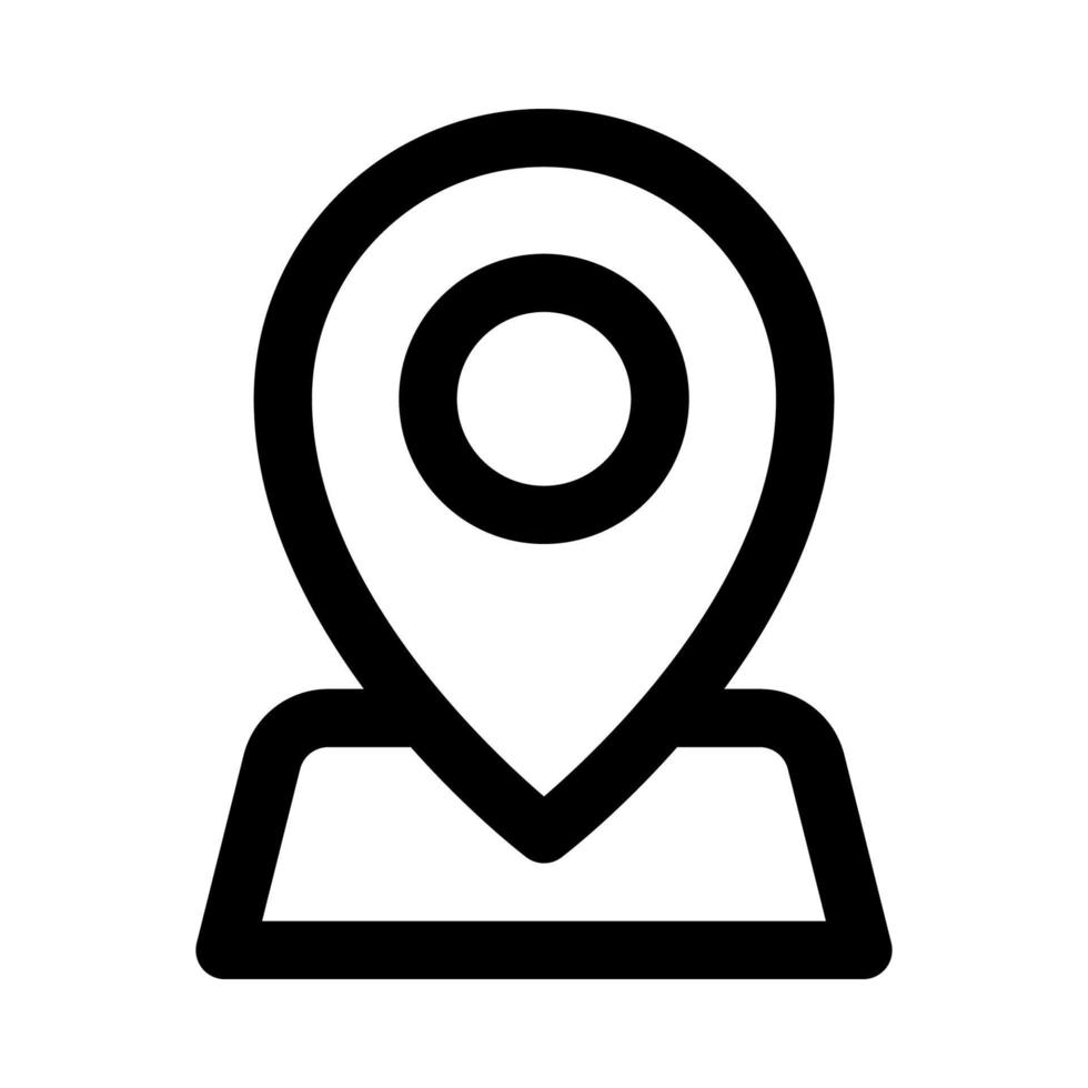 location icon for your website, mobile, presentation, and logo design. vector