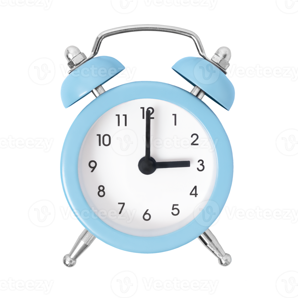 Retro alarm clock isolated on transparent background 22648369 PNG