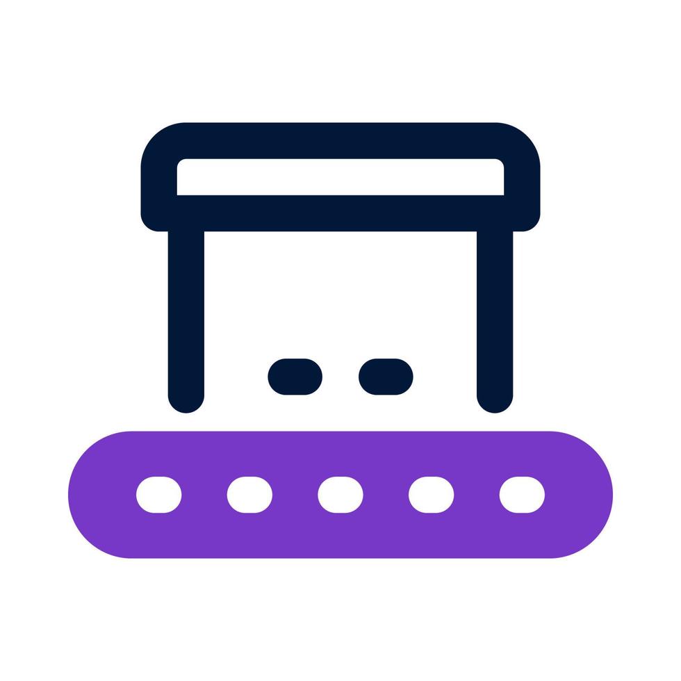 conveyor belt icon for your website, mobile, presentation, and logo design. vector