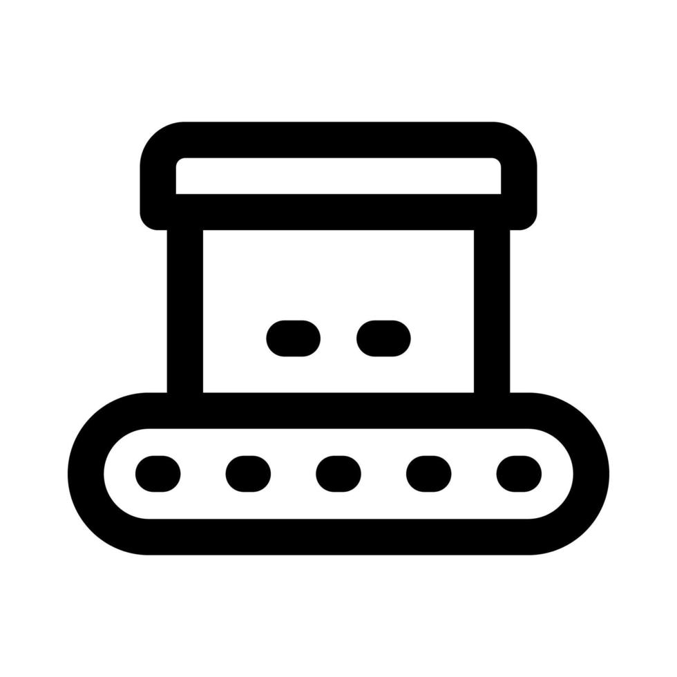 conveyor belt icon for your website, mobile, presentation, and logo design. vector