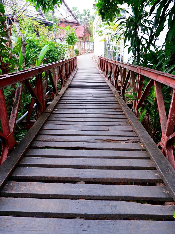 A wooden bridge photo