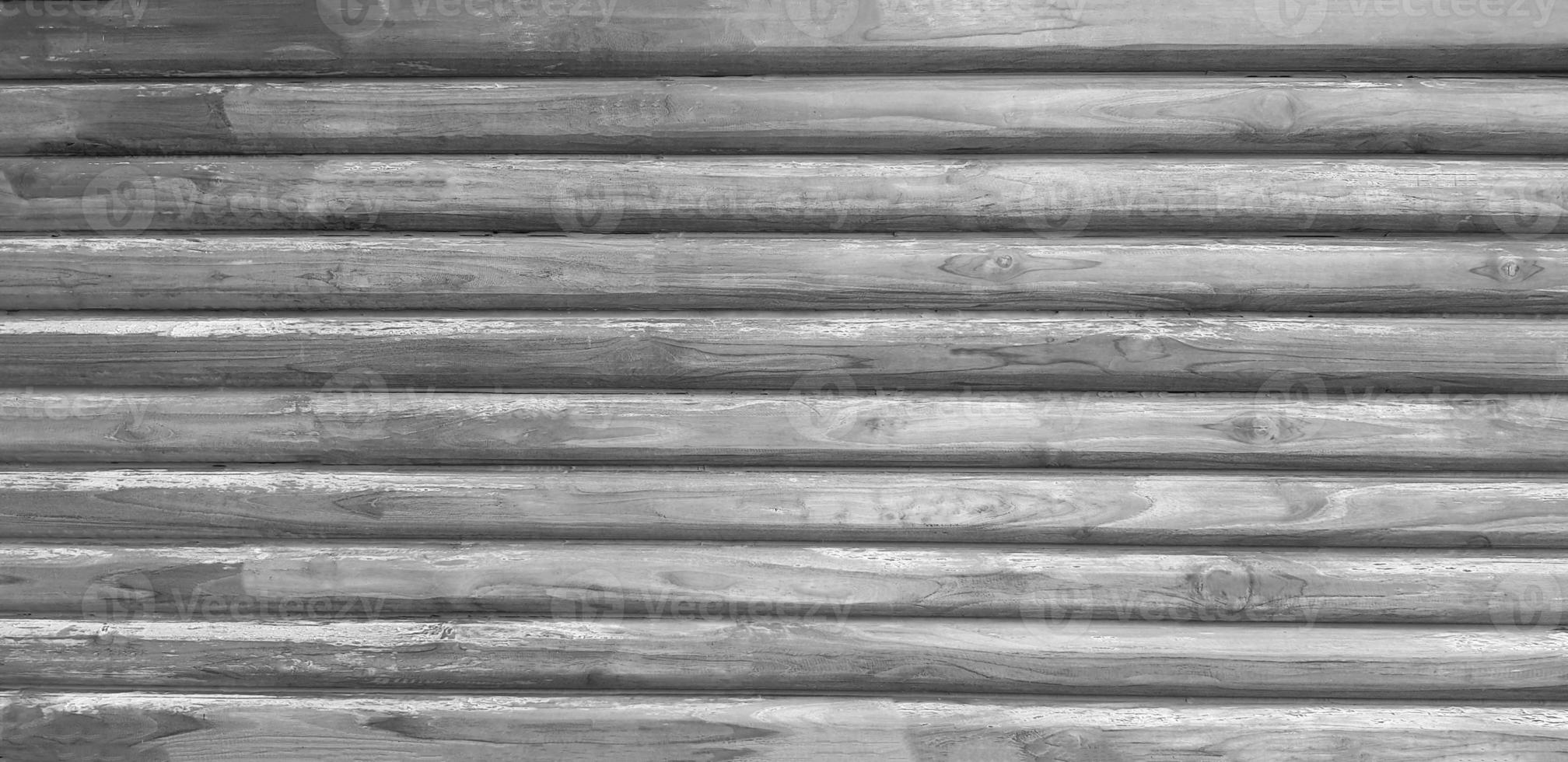 línea modelo de gris de madera pared para antecedentes en negro y blanco estilo. gris madera fondo de pantalla en monocromo tono y decoración casa o piso concepto foto